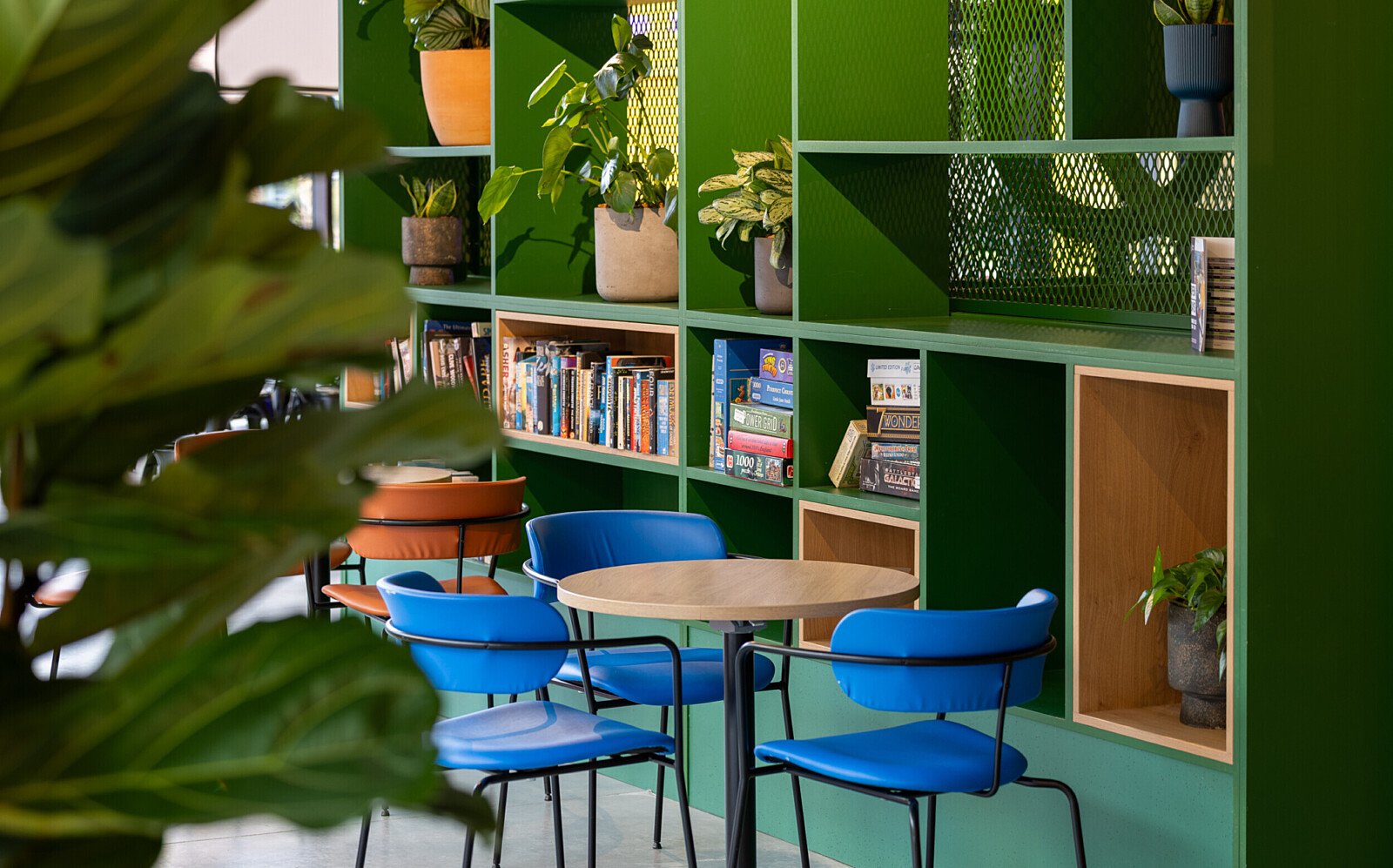 Edge Hill reading area