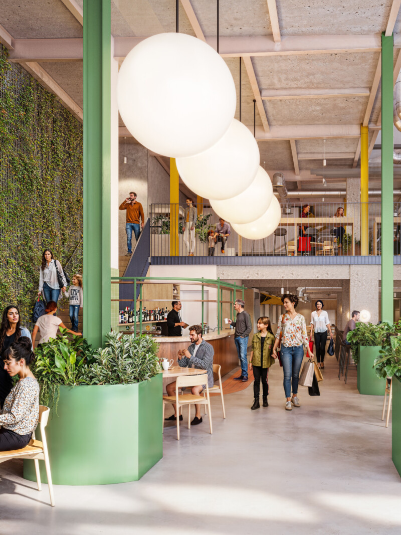 Sheila Bird interior concept design for Wigan Market at Fettlers