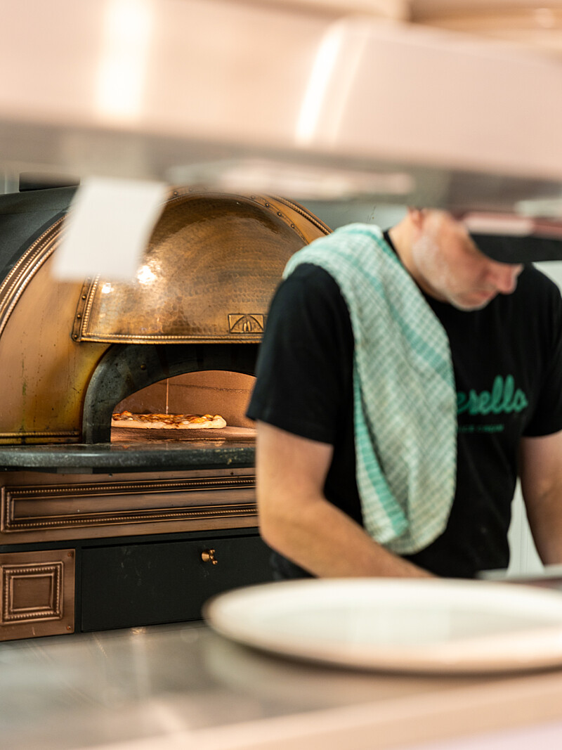 Matterello chef at work in the kitchen