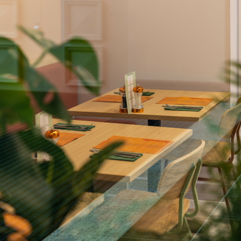 Intiimate seating at Matterello Italian restaurant