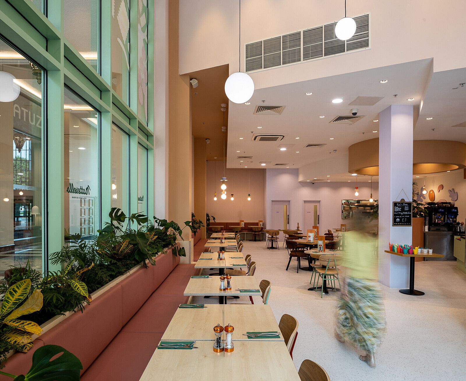 Matterello Italian restaurant interior design