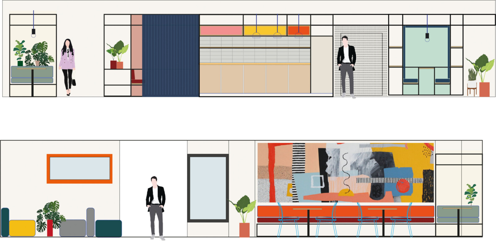 Runway East London-Bridge Concept Drawing
