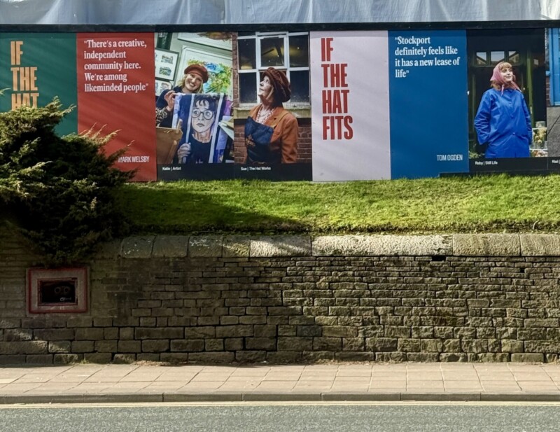 Placemaking campaign for Stopford Park called If the Hat Fits